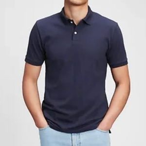 GAP Mens Black Polo Shirt | XL